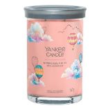 Yankee Candle Signature Tumbler velký: Watercolour Skies 567g (2 knoty) Yankee Candle Signature Tumbler velký: Watercolour Skies 567g (2 knoty)