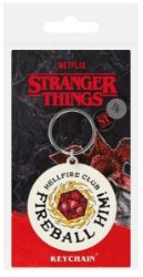 Stranger Things Klíčenka gumová - Fireball Him - Pro fanoušky Stranger Things Klíčenka gumová - Fireball Him