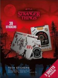 Technické samolepky - Stranger Things - Samolepky pohádkových postav Samolepky technické Stranger Things 4