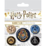 Harry Potter Bradavice - set odznaků Harry Potter Bradavice - set odznaků