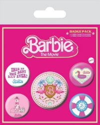 Set odznaků Barbie - Dárky Set odznaků Barbie