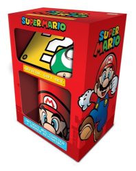 Dárkový set (hrnek + podtácek) SuperMario