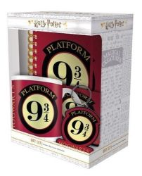 Harry Potter Dárkový set premium - 9 a 3/4 (hrnek + blok + klíčenka) - Pro fanoušky Harry Potter Dárkový set premium - 9 a 3/4 (hrnek + blok + klíčenka)