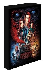Obraz LED svítící 30x40 cm - Stranger Things Obraz LED svítící 30x40 cm - Stranger Things