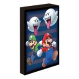 Obraz LED svítící Super Mario, 30x40 cm Obraz LED svítící Super Mario, 30x40 cm