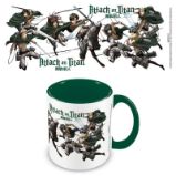 Attack on Titan Hrnek 315 ml - Characters