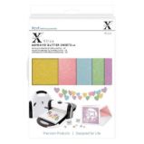 Docrafts samolepíci glitterový papír A5 pastel 10 ks - Papíry a čtvrtky Docrafts samolepíci glitterový papír A5 pastel 10 ks