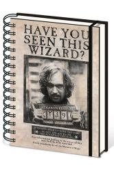 Harry Potter: Zápisník - Sirius Black / A5 kroužkový, linkovaný Harry Potter: Zápisník - Sirius Black / A5 kroužkový, linkovaný