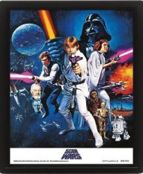 Obraz 3D Star Wars Nová naděje Obraz 3D Star Wars Nová naděje