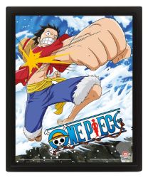 3D obraz One Piece: Gum Gum Pistol