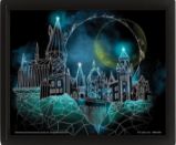 Harry Potter Obraz 3D - Bradavice - Pro fanoušky Harry Potter Obraz 3D - Bradavice