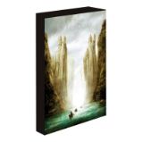 Obraz LED svítící 3D Pán Prstenu - Argonath, 30x40 cm Obraz LED svítící 3D Pán Prstenu - Argonath, 30x40 cm