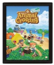 Obraz 3D Animal Crossing - Pro fanoušky Obraz 3D Animal Crossing
