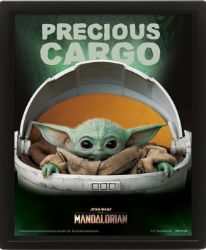 Obraz 3D Mandalorian Precious Cargo - Home deco Obraz 3D Mandalorian Precious Cargo