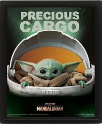 Obraz 3D Mandalorian Precious Cargo - Home deco Obraz 3D Mandalorian Precious Cargo