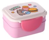 Svačinový box s příborem Bento box Pusheen Core Svačinový box s příborem Bento box Pusheen Core