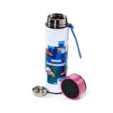 Minecraft Nerezová termoláhev s digitálním teploměrem 450ml - Axolotl Minecraft Nerezová termoláhev s digitálním teploměrem 450ml - Axolotl