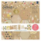 Docrafts Sada papírů 30x30cm - Geometric Kraft 36 ks - Papíry a čtvrtky Docrafts Sada papírů 30x30cm - Geometric Kraft 36 ks