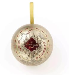 Harry Potter Vánoční dekorace s odznáčkem - Pobertův plánek Harry Potter Vánoční dekorace s odznáčkem - Pobertův plánek