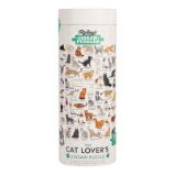 Puzzle pro milovníky koček bílé 1000 dílků Puzzle pro milovníky koček bílé 1000 dílků