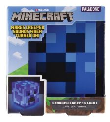 Minecraft Creeper Světlo modré