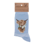 Bambusové ponožky "Daisy Coo" Wrendale Designs - kráva