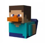 Tubbz kachnička Minecraft - Steve - Figurky a hrací sety Tubbz kachnička Minecraft - Steve