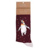 Pánské ponožky Wrendale Designs "Christmas King" - Tučňák, vánoční - Oblečení Pánské ponožky Wrendale Designs "Christmas King" - Tučňák, vánoční