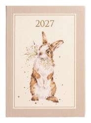 Týdenní diář 2027 Wrendale Designs, A6 - Králík - Týdenní diáře Týdenní diář 2027 Wrendale Designs, A6 - Králík
