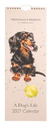 Kuchyňský kalendář 2027 Wrendale Designs "A Dog's Life" - Pejsci