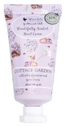 Krém na ruce "Cottage Garden", 30 ml - Jasmín, zelené lístky