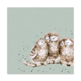 Papírové ubrousky Wrendale Designs "Owl Together", 33x33 cm - Sovy Papírové ubrousky Wrendale Designs "Owl Together", 33x33 cm - Sovy