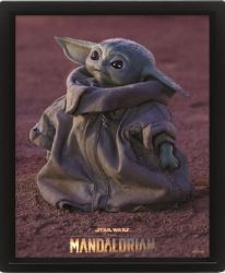 Obraz 3D Mandalorian Groogu - Home deco Obraz 3D Mandalorian Groogu