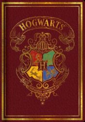 Harry Potter Zápisník - Colourful červený - Pro fanoušky Harry Potter Zápisník - Colourful červený