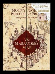 Harry Potter blok - Pobertův plánek Harry Potter blok - Pobertův plánek