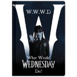 Wednesday blok A5 černý - Sešity Wednesday blok A5 černý