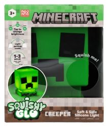 SquishyGlo Silikonové světlo Minecraft - Creeper