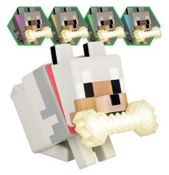 Minecraft Světlo - Vlk - Pro fanoušky Lampička Minecraft Vlk