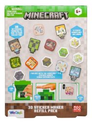 Minecraft 3D Sada na výrobu samolepek - Náhradní set Minecraft 3D Sada na výrobu samolepek - Náhradní set