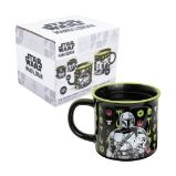 Mandalorian Hrnek měnící 350 ml - Dárky Mandalorian Hrnek měnící 350 ml