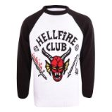 Stranger Things vánoční svetr - Hellfire club (velikost L) - Oblečení Stranger Things vánoční svetr - Hellfire club (velikost L)