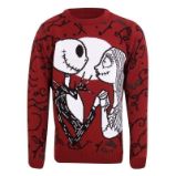 The Nightmare Before Christmas vánoční svetr - Jack and Sally (velikost L) - Oblečení The Nightmare Before Christmas vánoční svetr - Jack and Sally (velikost L)