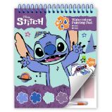 Stitch Akvarelová omalovánka - Omalovánky Disney Stitch Akvarelová omalovánka