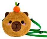 Dětská kabelka plyšová - Adoramals - Capybara - Kapybara Duke - Tipy na dárky Dětská kabelka plyšová - Adoramals - Capybara - Kapybara Duke