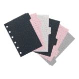 Filofax kapesní rozřazovače Confetti, 6 záložek