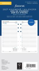 Kalendářní náplň do diáře FILOFAX 2027, osobní, denní, linky, CZ/SK - Diáře Kalendářní náplň do diáře FILOFAX 2027, osobní, denní, linky, CZ/SK