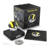 Pokémon replika - Mini Ultra Ball - Pro fanoušky Pokémon replika - Mini Ultra Ball