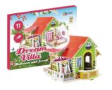 NiXiM Dřevěné 3D puzzle - Ložnice NiXiM Dřevěné 3D puzzle - Ložnice