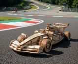 NiXiM Dřevěné 3D puzzle Závodní formule NiXiM Dřevěné 3D puzzle Závodní formule