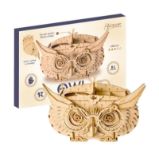 NiXiM Dřevěné 3D puzzle - Sova - stojan na pera NiXiM Dřevěné 3D puzzle - Sova - stojan na pera